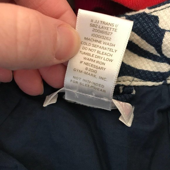 Janie And Jack Parisian Chic Blue White Jacket 2-3T - Picture 6 of 6